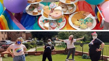 Boston care home host Pride month cream tea afternoon